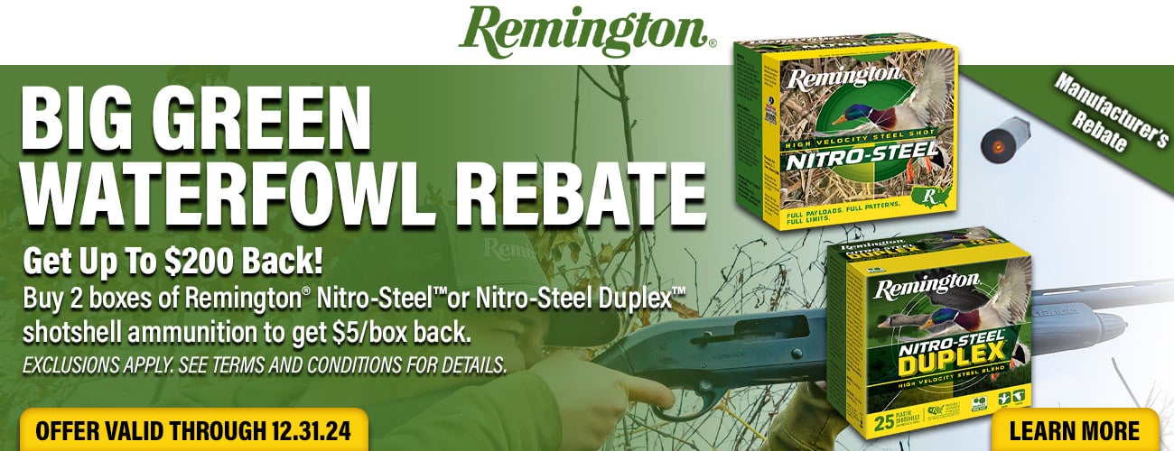 Remington Big Green Waterfowl Rebate